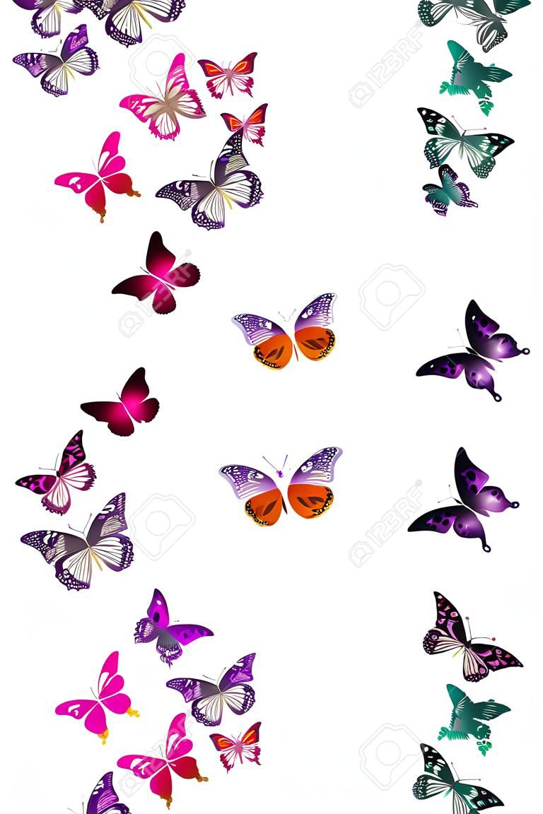 Butterfly font in white  Letter S