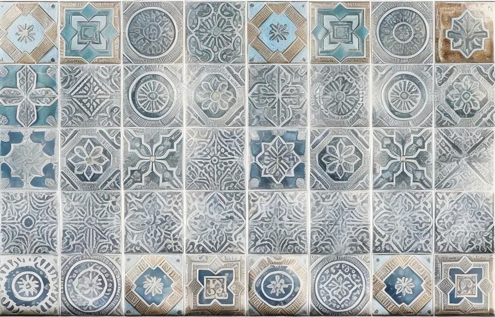 Płytki ceramiczne wzory z Portugalii.