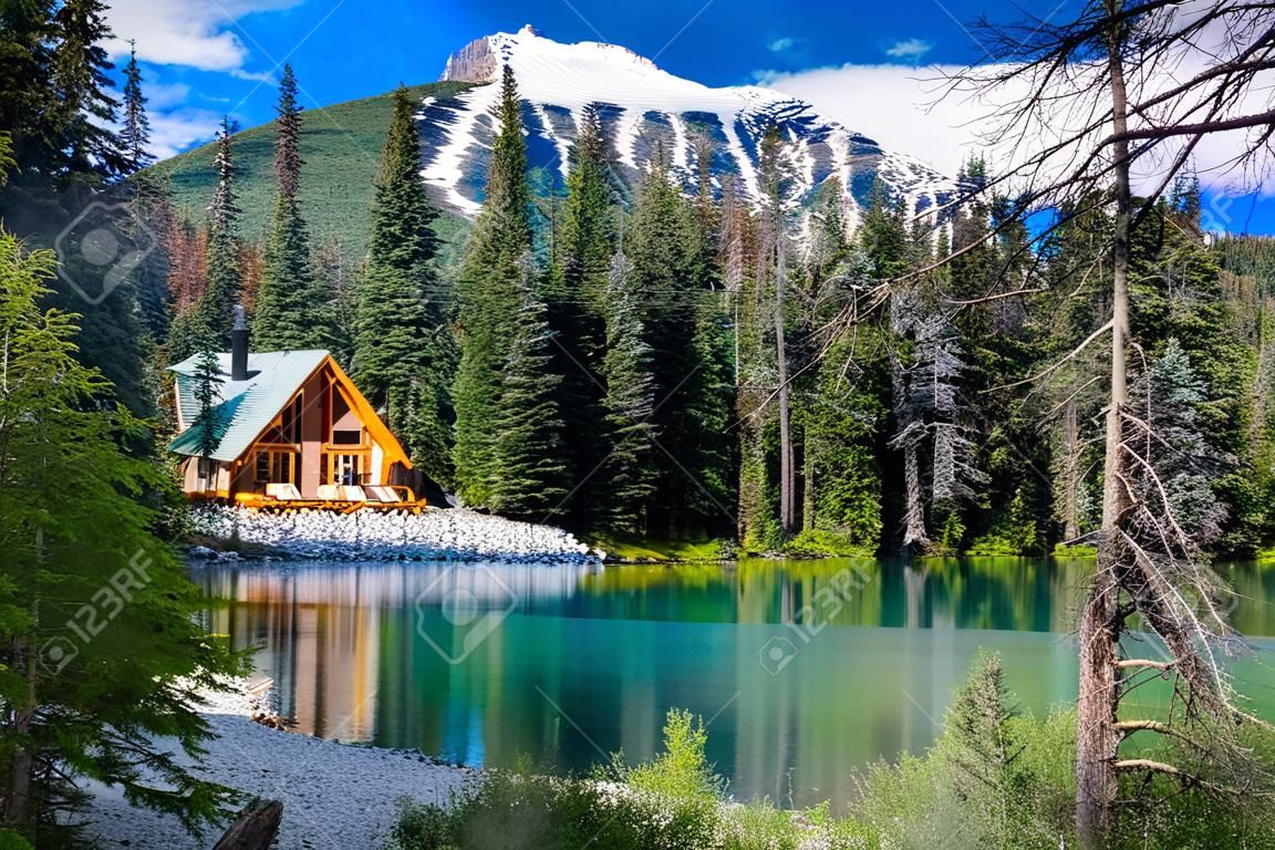 Chalé em Emerald Lake, Columbia-Shuswap, British Columbia, Canadá