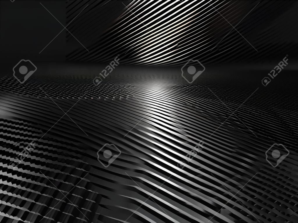 image of classic carbon fiber 3d rendering