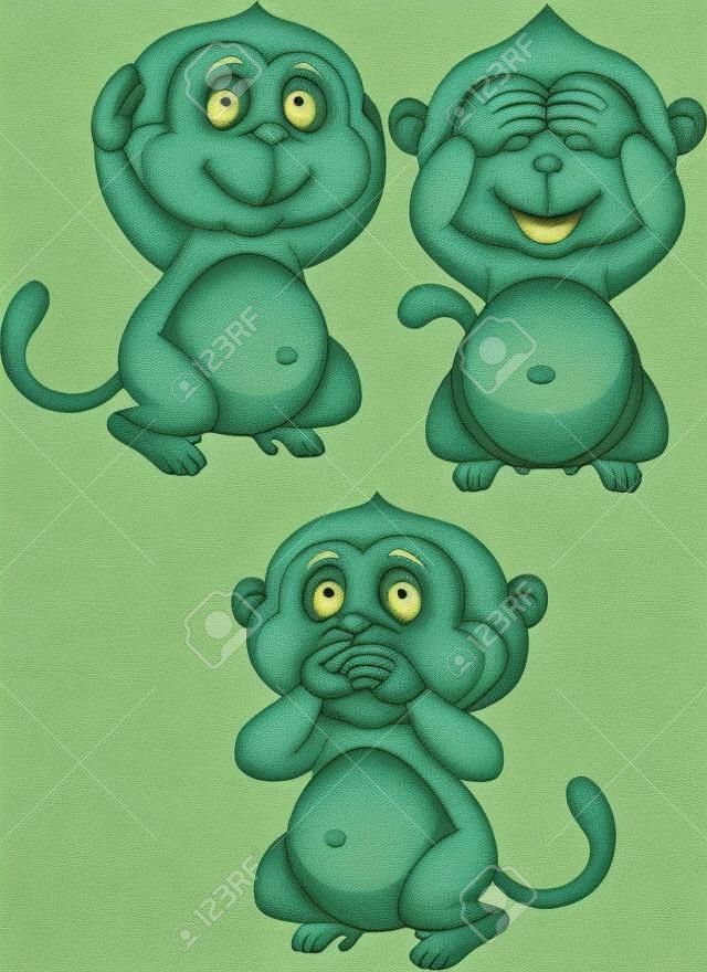 Üç bilge maymun