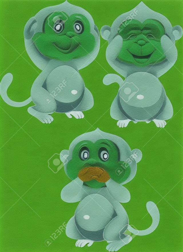 Tres monos sabios