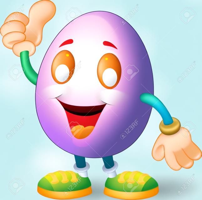 Мультфильм яйцо давать палец вверх
