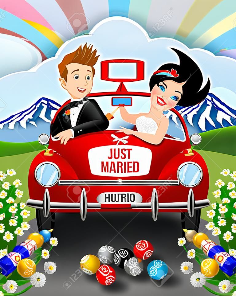 just married couple