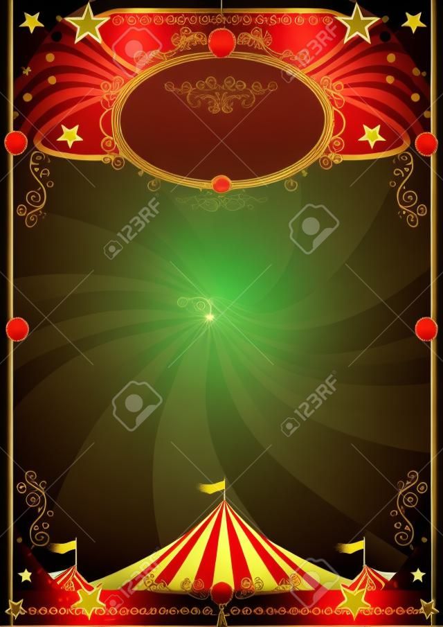 A circus backgrount for your show. 