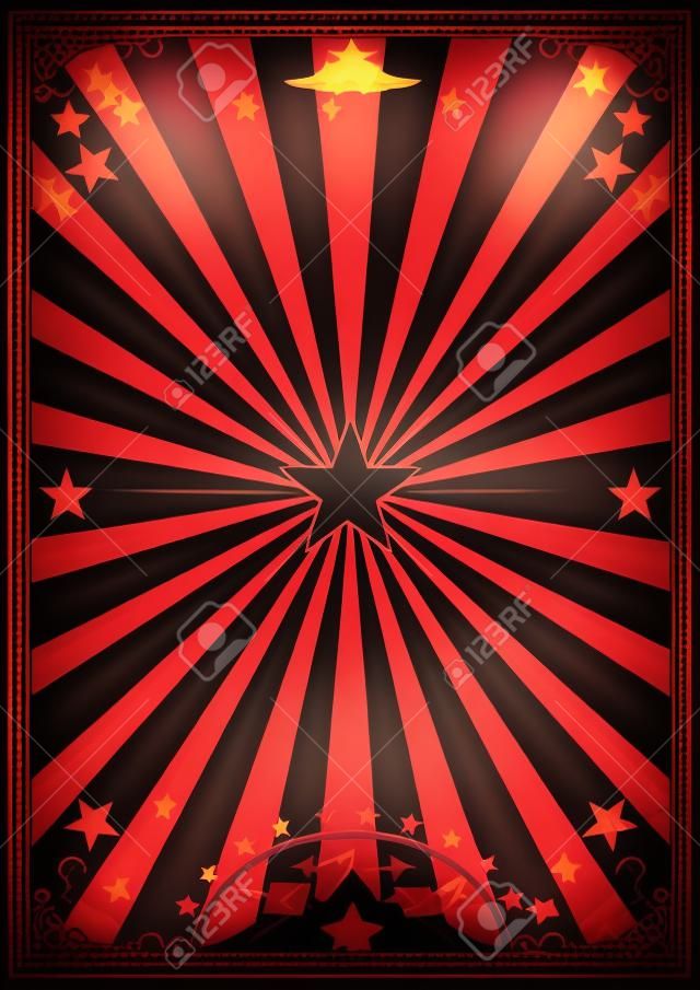 A retro circus background for your show