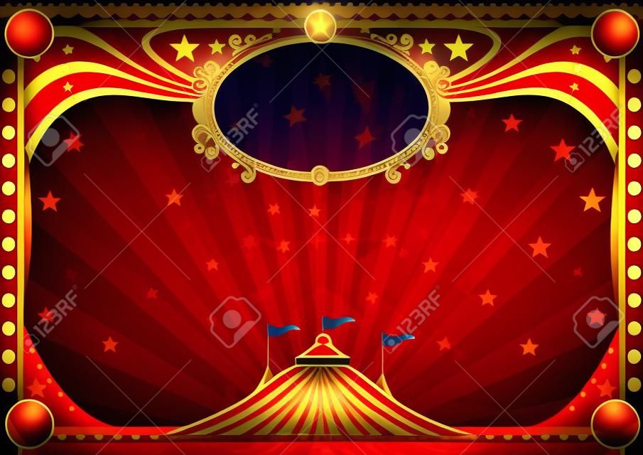 Eine horizontale Zirkus Hintergrund für Ihre Show