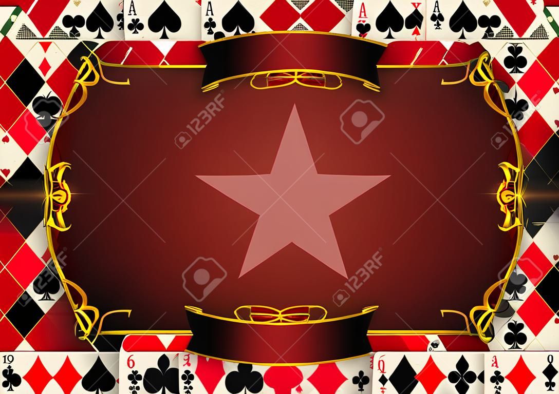 Horizontal Casino background. A casino background for your poker tour