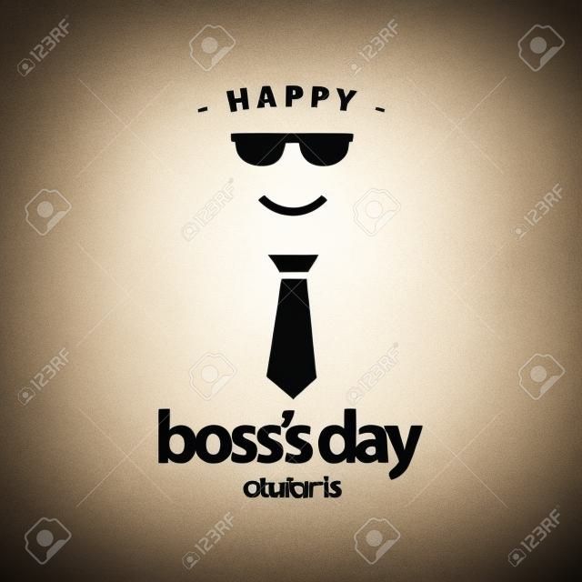 Happy World Boss's Day Vector Template Design Illustration