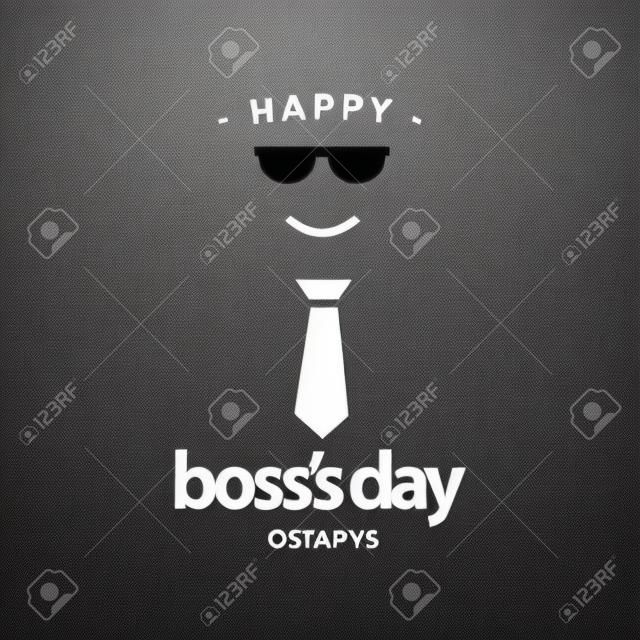 Happy World Boss's Day Vector Template Design Illustration