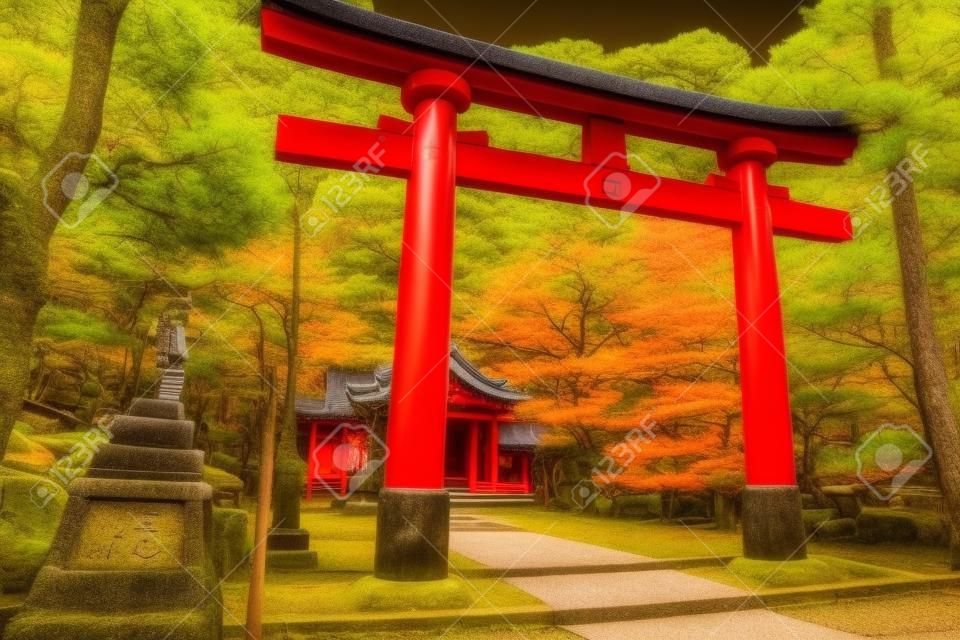 Japanese temple shrine
