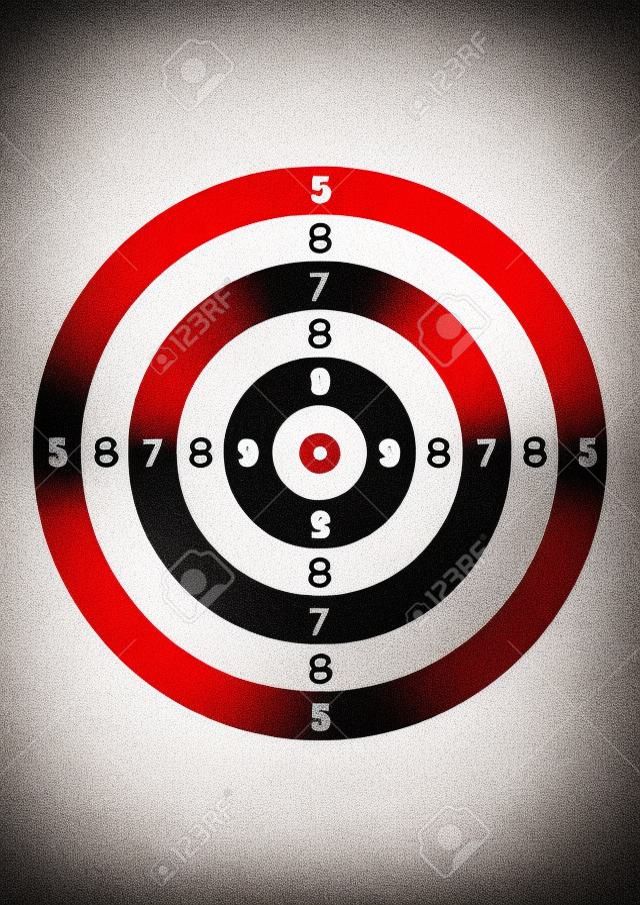tiro tiro alcance bullseye ilustração alvo símbolo