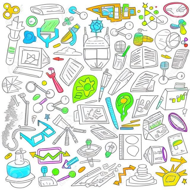 Science - doodles set