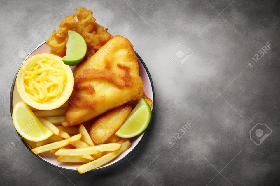 fish and chips - unhealthy food