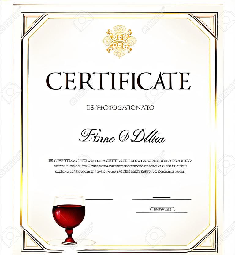 Certificate oder Diploma template