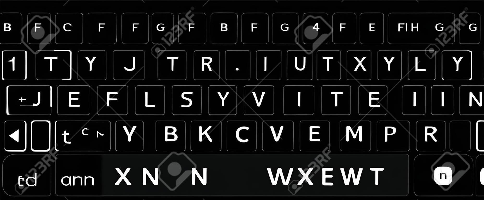 modern computer keyboard background. technology design