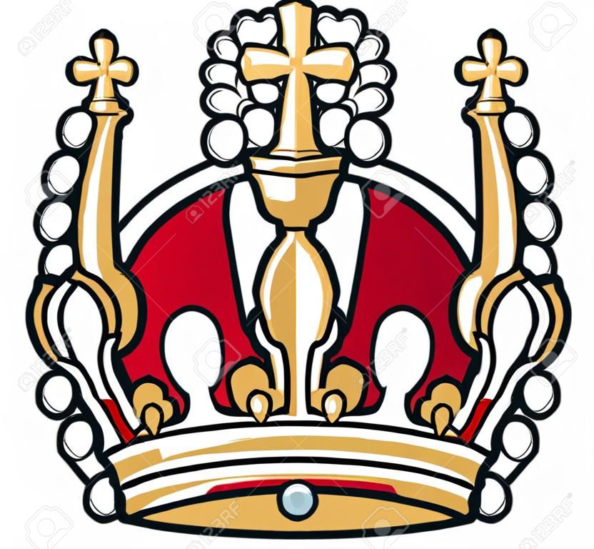 heraldischen Krone