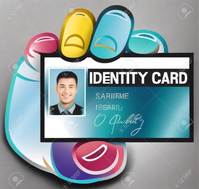 Hand Personalausweis