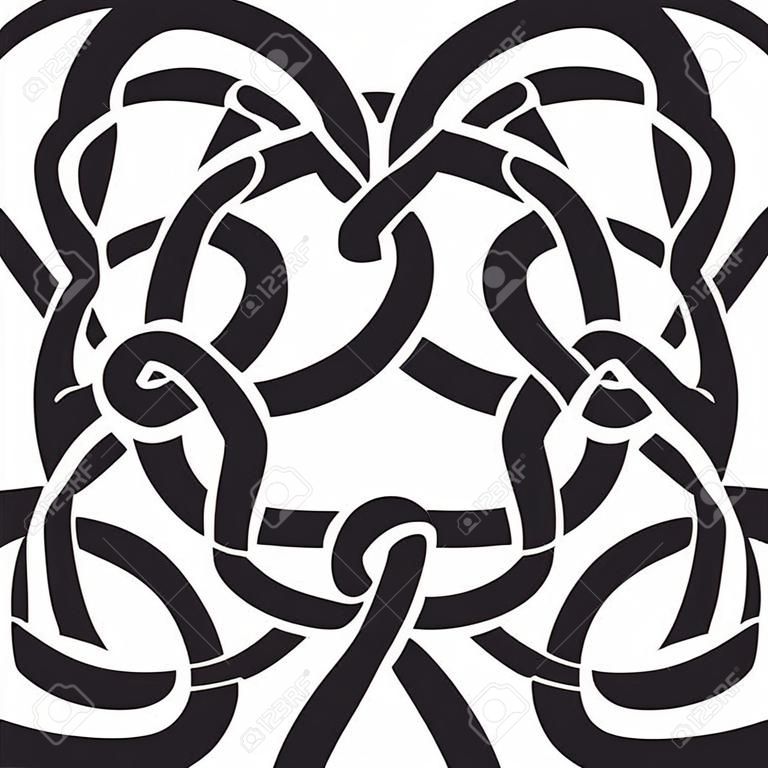 Illustratie van Keltische Knot Motif