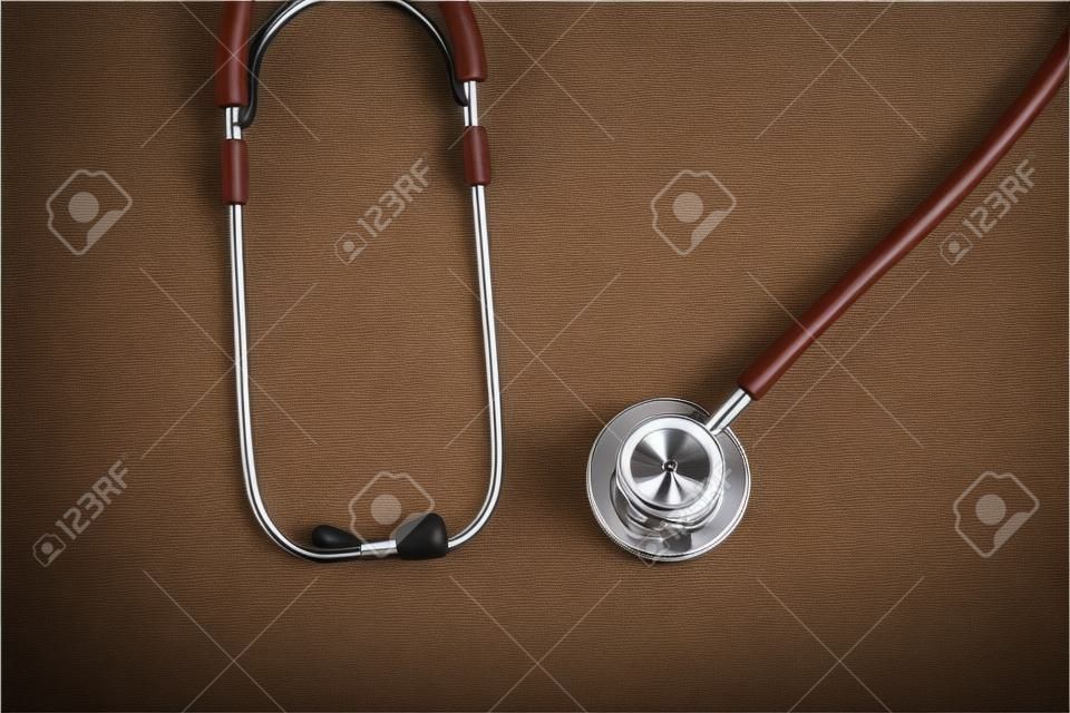 Medical equipment stethoscope with filter effect retro vintage style
