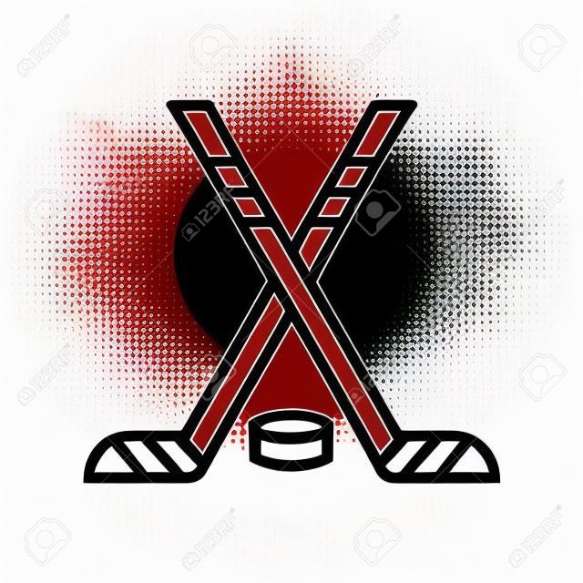 Hockey icon vector isolated on white background, Hockey transparent sign