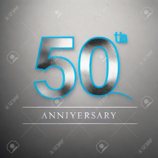 50 Jahre Jubiläumsfeier Logo . 50. Jahrestag Logo