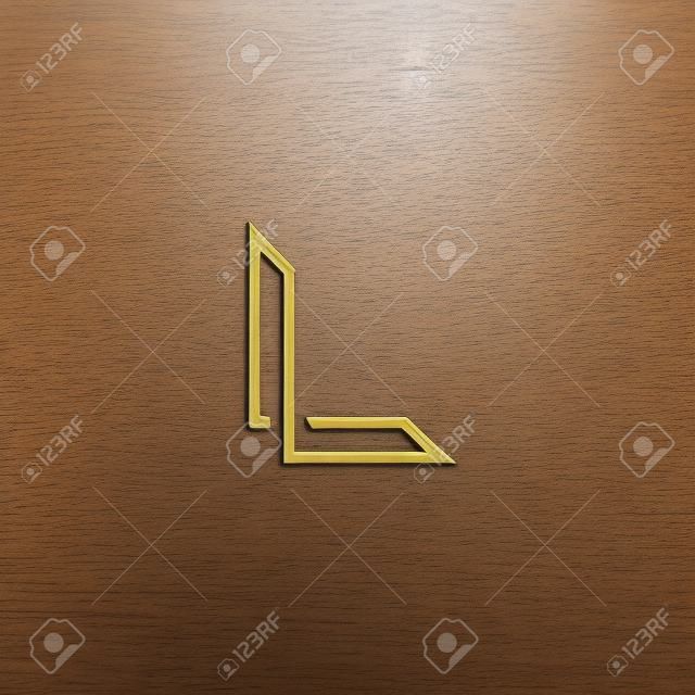 Monogram L logo letter