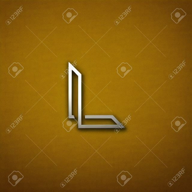 Monogram L logo lettera