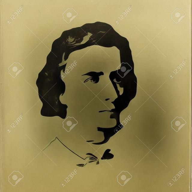 portrait du compositeur et musicien Chopin