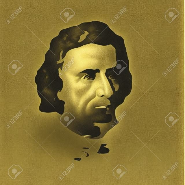 portrait du compositeur et musicien Chopin