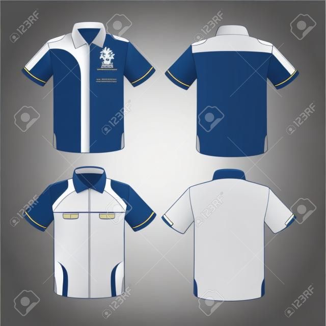 Uniform design template vector