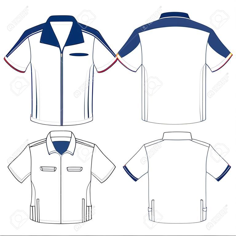 Uniform design template vector