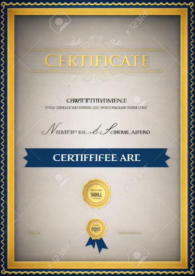 Certificate template classic
