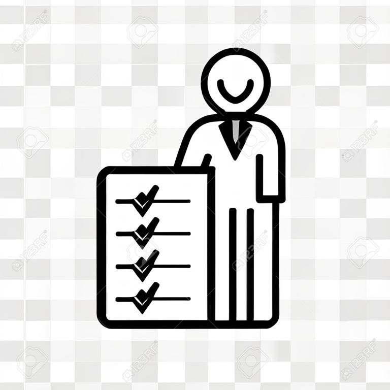 roles and responsibilities vector icon isolated on transparent background, roles and responsibilities logo concept