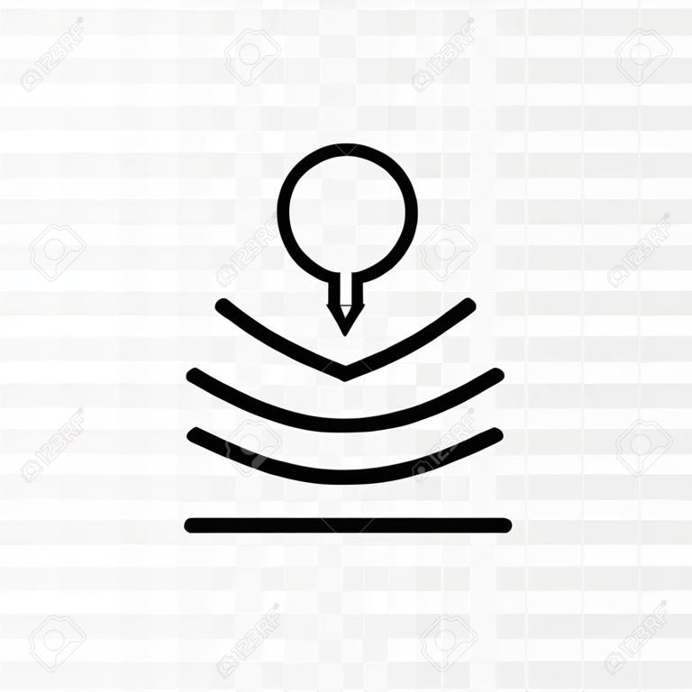 resilience vector icon isolated on transparent background, resilience logo concept