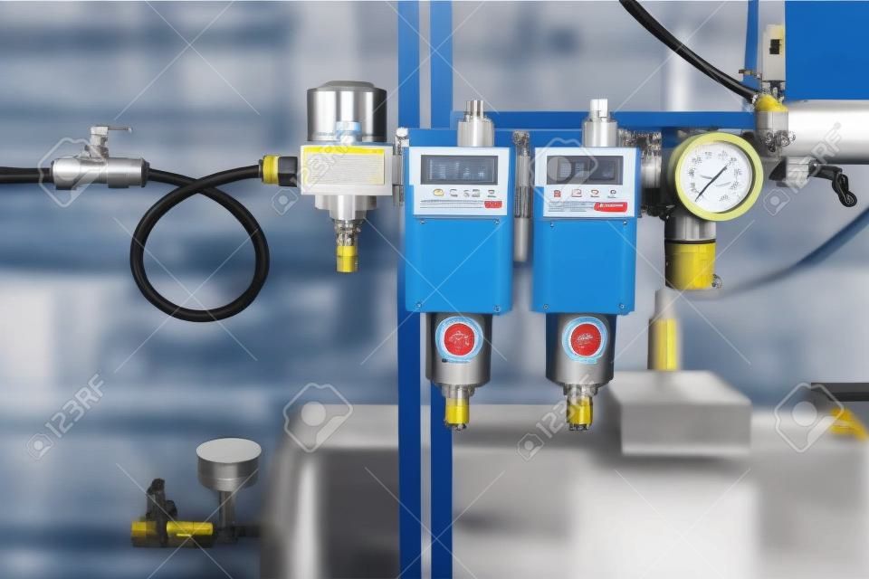 The air dryer for compressor.Air pressure unit system for measuring machine