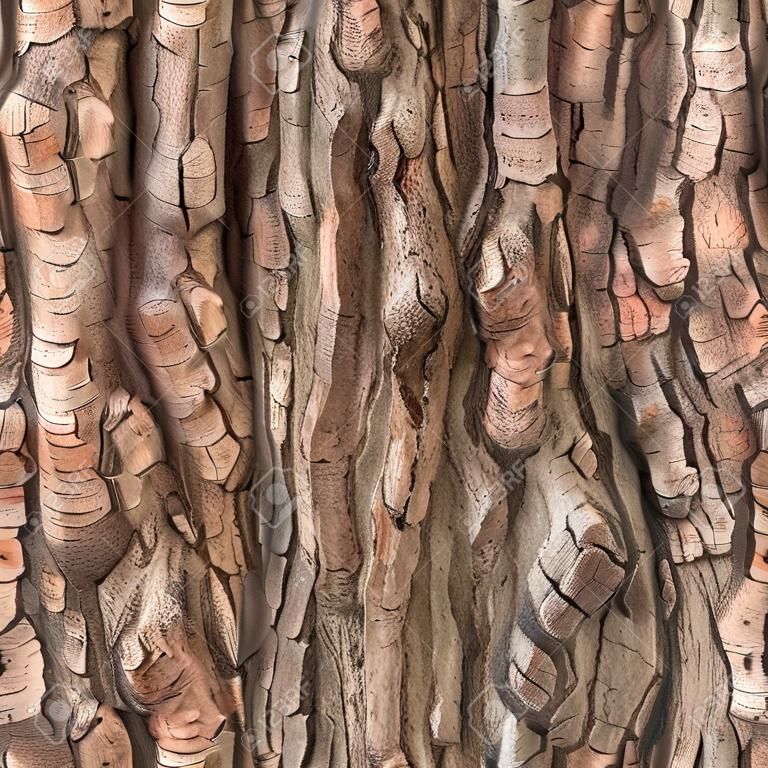 naadloze boomstructuur van de schors