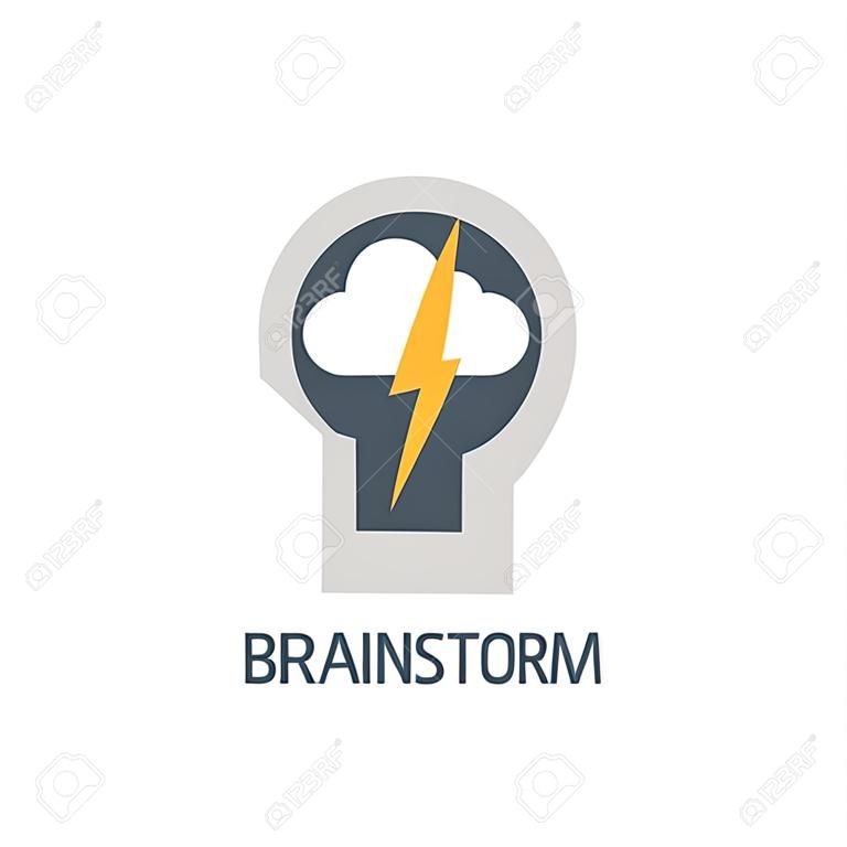 brainstorm icon concept