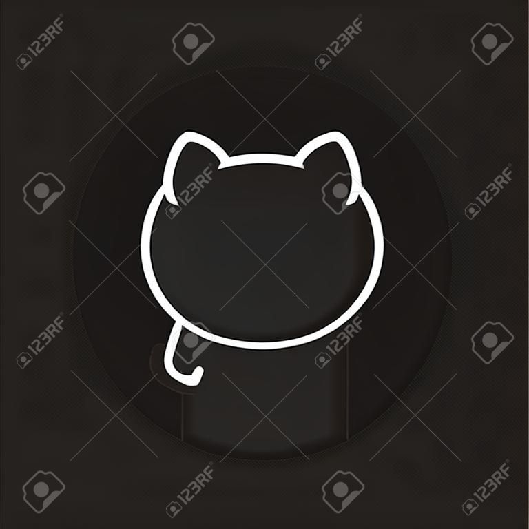Github logo vector icon
