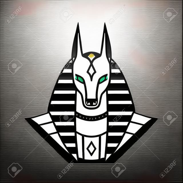 Anubis Logo Vektor-Illustration