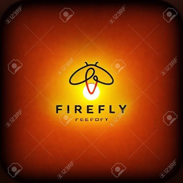 Firefly icon design