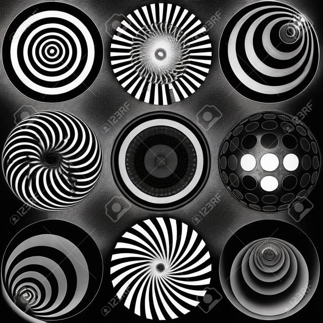 Optical Art in Black and White