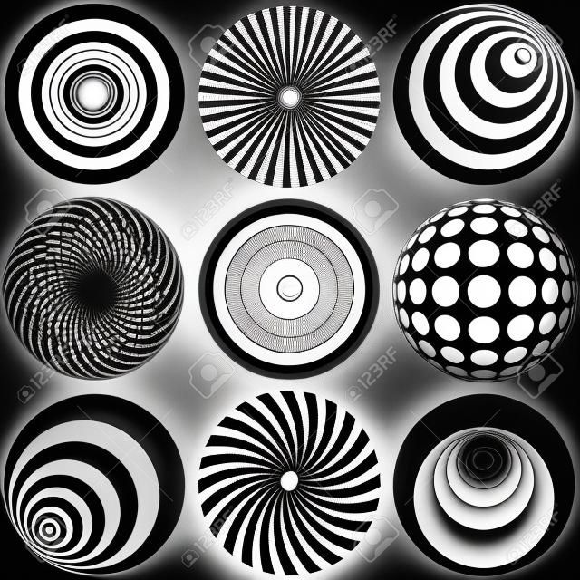 Optikai Art in Black and White