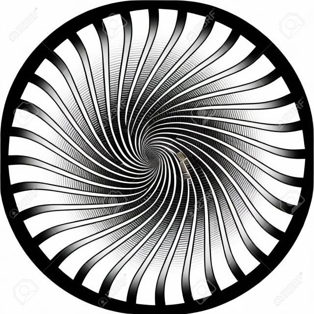 向量螺旋也可作为九螺旋的一部分。