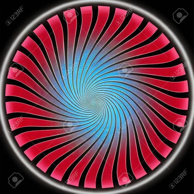 Vector Spiral. Also available as part of a set of nine spirals.