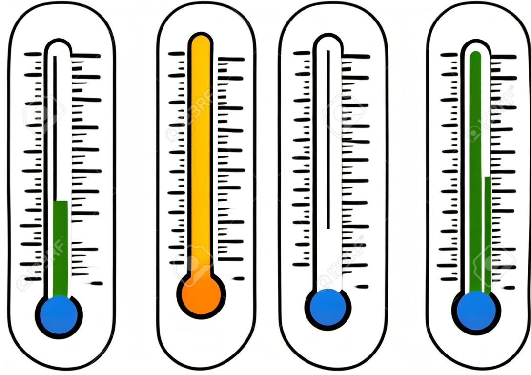 Thermometer Grafiken