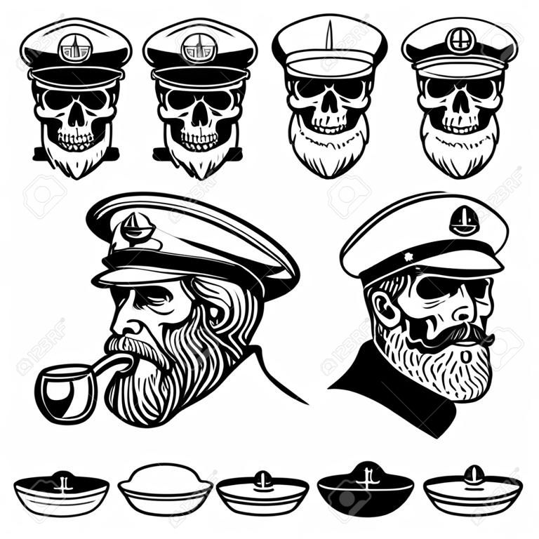 Ilustración de Sombrero De Capitán De Mar De Dibujos Animados y más  Vectores Libres de Derechos de Sombrero de marinero - Sombrero de marinero,  Sombrero, Marinero - iStock