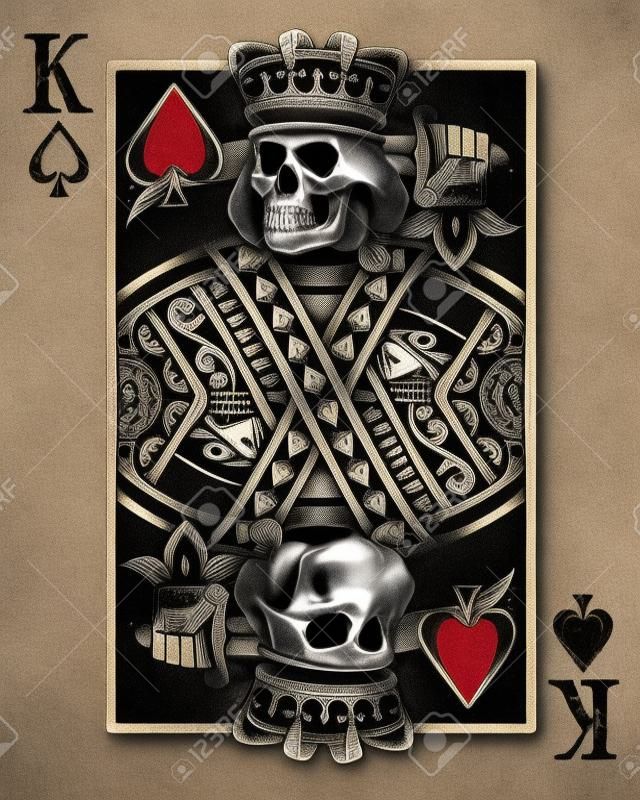 Skull kártya