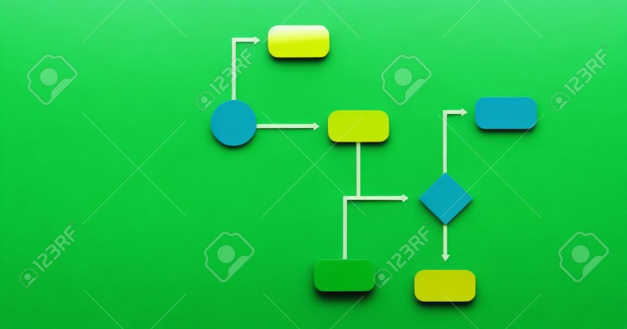 Digital composite of wireframe with green background