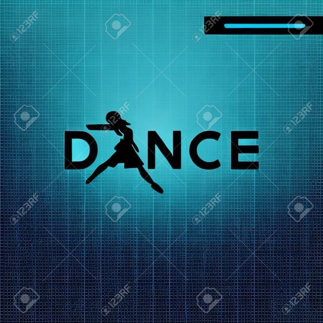 dance vector icon isolated on transparent background, dance logo concept